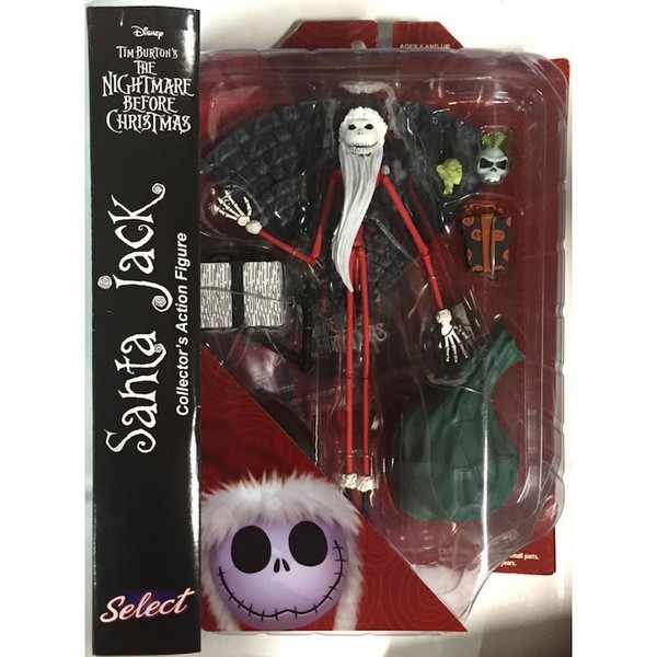 Figurka Santa Jack - Nightmare before Christmas 2 Action Figure