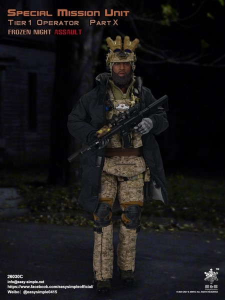 Figurka Frozen Night Assault - Special Mission Unit Tier 1 Operator Part X 1/6 Action Figure
