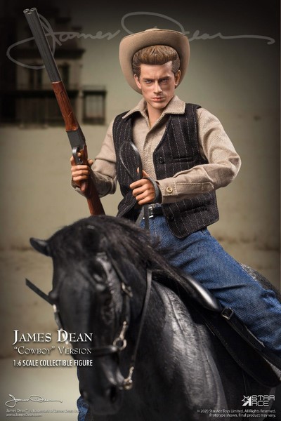 Figurka James Dean Cowboy Deluxe - James Dean Action Figure 1/6