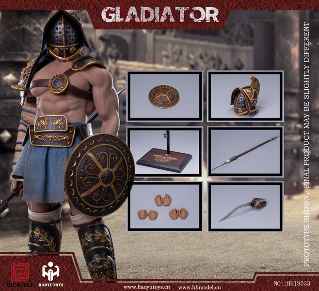Figurka Hunting Ground Fighter Hoplomachus Gladiator 1/6 Action Figure 