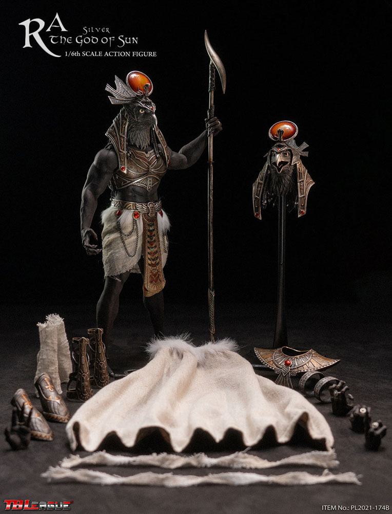 Figurka Ra the God of Sun Action Figure 1/6 Silver Edition