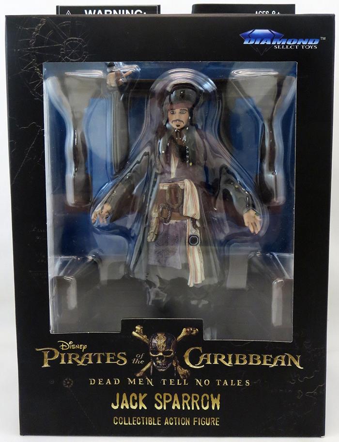 Figurka Jack Sparrow - Pirates of the Caribbean Deluxe Action Figure