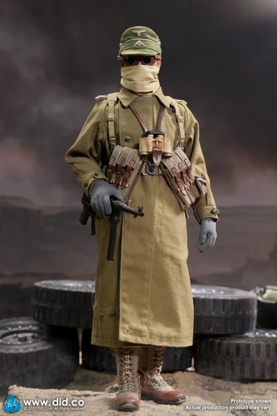 Figurka Wilhelm - WWII German Afrika Korps Infantry Captain