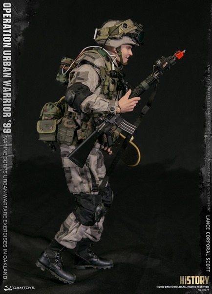 Figurka Lance Corporal Scott - Operation Urban Warrior '99 : Marine Corps Urban Warfare Exercises In Oakland 1/6 Action Figure