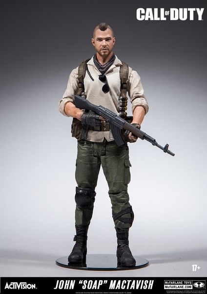 Figurka John "Soap" MacTavish - Call of Duty Action Figure