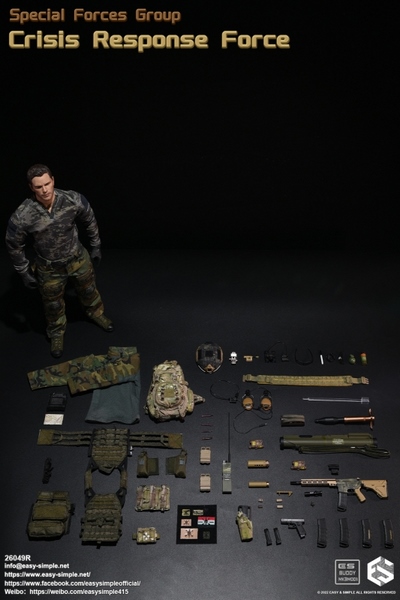 Figurka Crisis Response Force - Special Forces Group 1/6 Action Figure