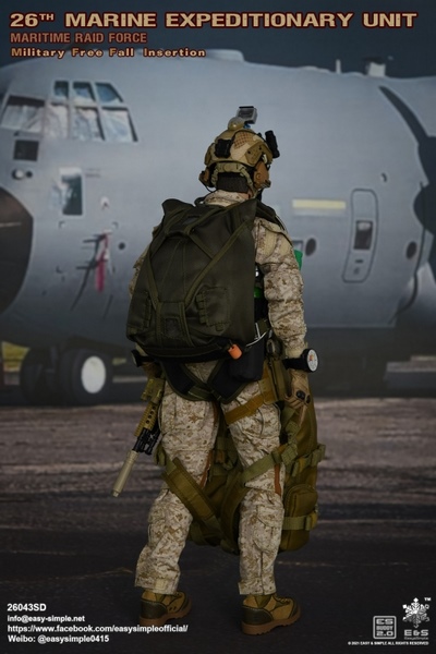 Figurka Maritime Raid Force Military Free Fall Insertion - 26th Marine Expeditionary Unit 1/6 Action Figure
