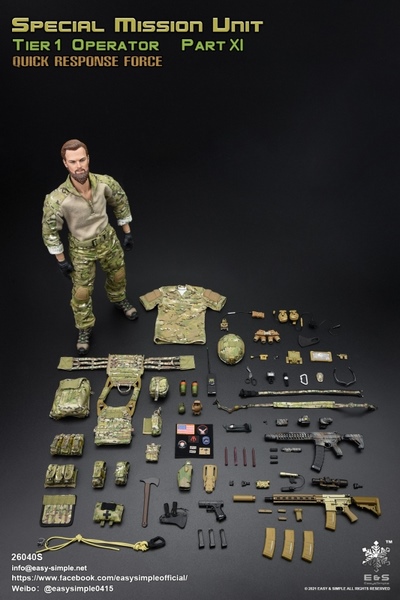 Figurka Quick Response Force (Exclusive Version) - SMU Tier 1 Operator Part XI 1/6 Action Figure
