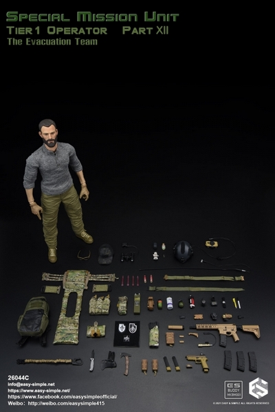 Figurka The Evacuation Team - SMU Tier 1 Operator Part XII 1/6 Action Figure