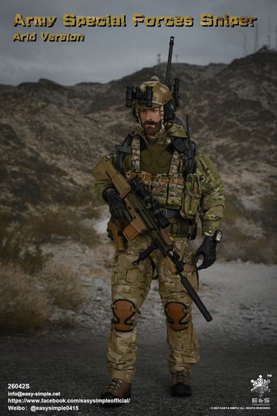 Figurka Sniper (Arid Version) - Army Special Forces 1/6 Action Figure