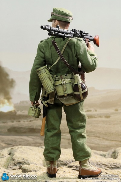 Figurka Bialas - German Afrika Corps WH MG34 Gunner 1/6 Action Figure