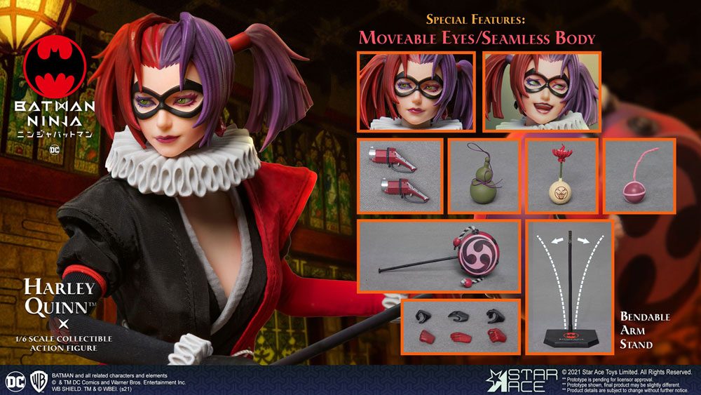 Figurka Harley Quinn Deluxe Ver. - Batman Ninja My Favourite Movie Action Figure 1/6