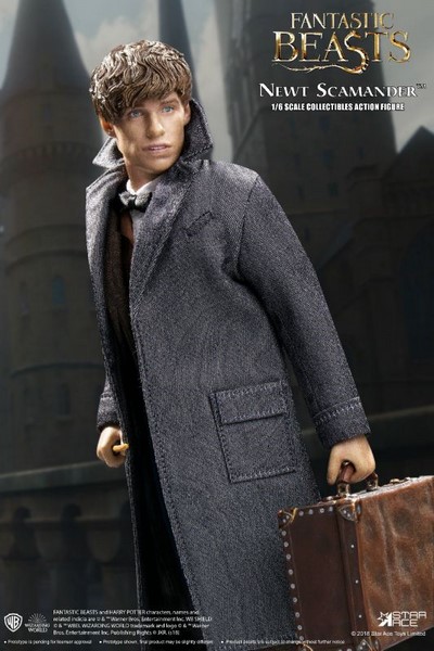 Figurka Newt Scamander Grey Coat Ver. - Fantastic Beasts My Favourite Movie Action Figure 1/6
