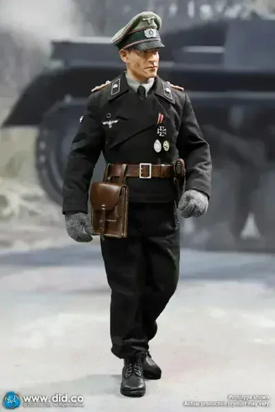 Figurka Jager - WWII German Panzer Commander Figure 1/6