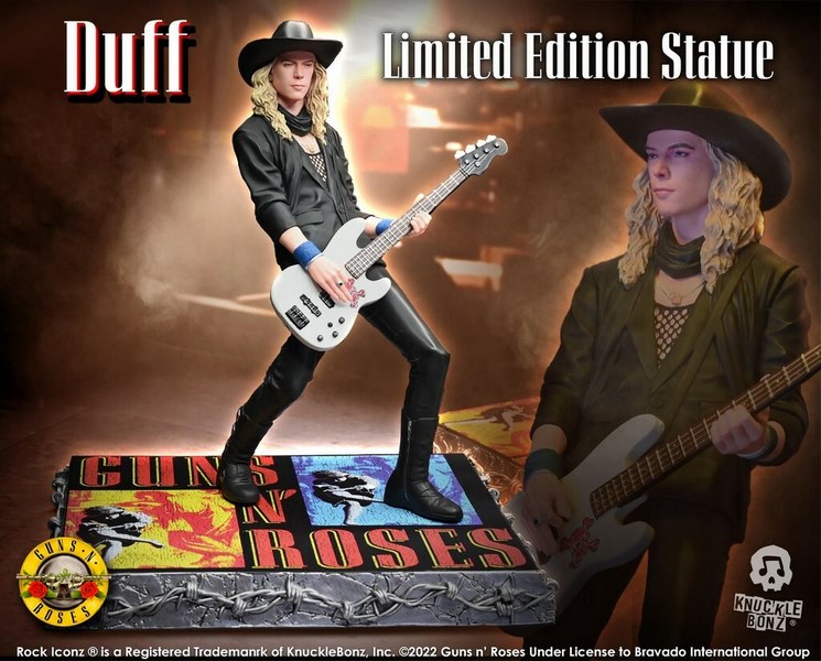 Soška Duff McKagan II - Rock Iconz: Guns N' Roses Statue