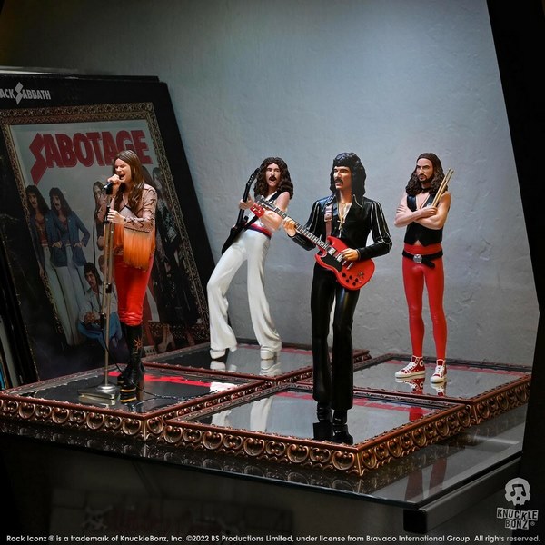 Sada sošek Black Sabbath - Rock Iconz Statue Set
