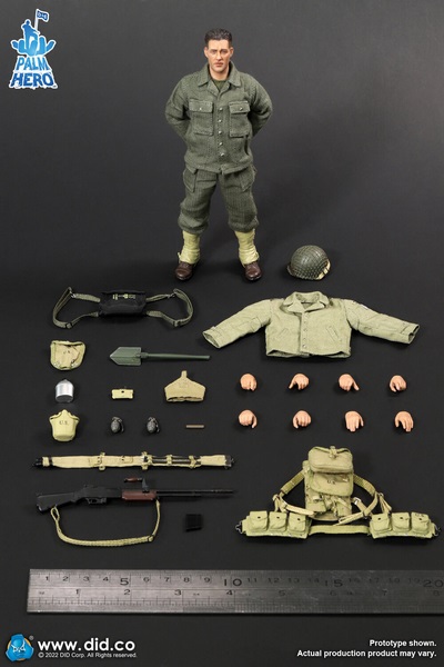 Figurka Private Reiben - US 2nd Ranger Battalion Series 4