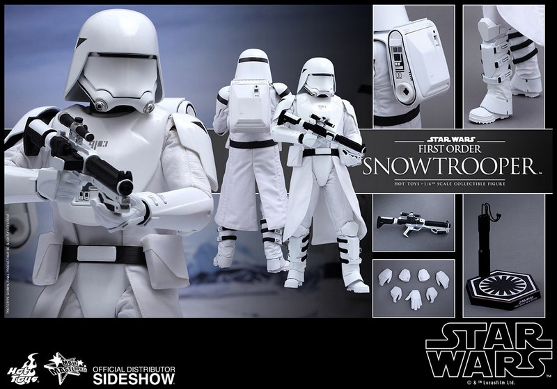 Figurka First Order Snowtrooper - Star Wars Episode VII Movie Figure 1/6