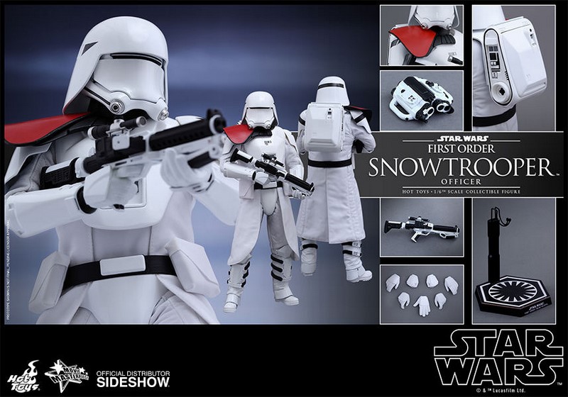 Figurka First Order Snowtrooper Officer - Star Wars Episode VII Movie Figure 1/6