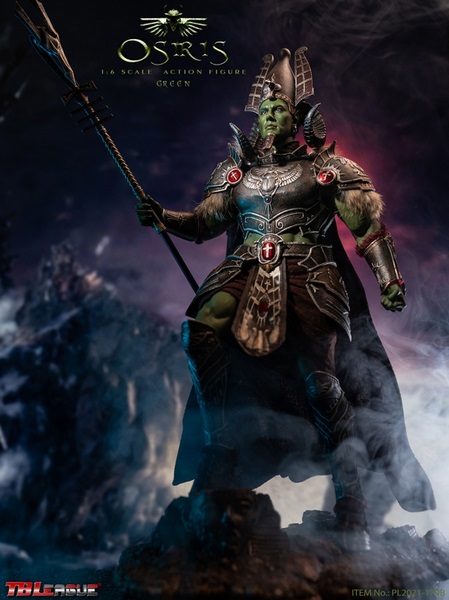 Figurka Osiris Action Figure 1/6 Green Edition