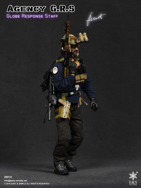 Figurka Globe Response Staff (Benghazi Attack 2012) - Agency G.R.S. 1/6 Action Figure