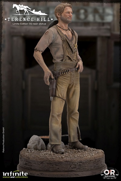 Soška TERENCE HILL - OLD&RARE RESIN STATUE