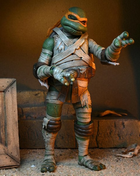 Figurka Michelangelo as The Mummy - Universal Monsters x Teenage Mutant Ninja Turtles Action Figure