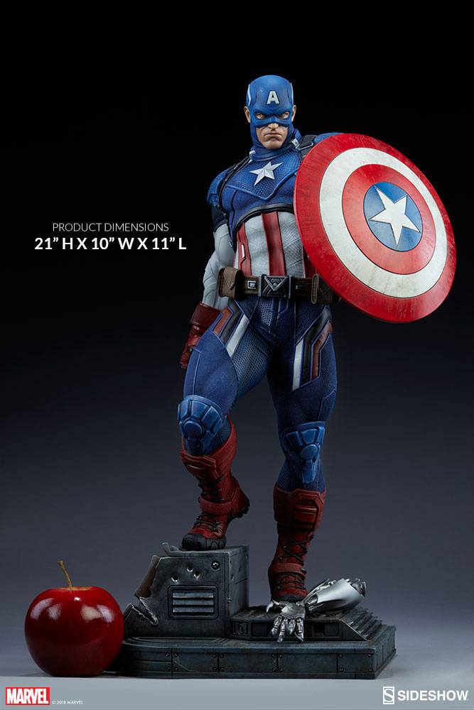 Soška Captain America - Marvel Comics Premium Format Figure