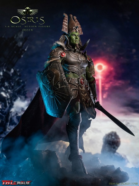 Figurka Osiris Action Figure 1/6 Green Edition