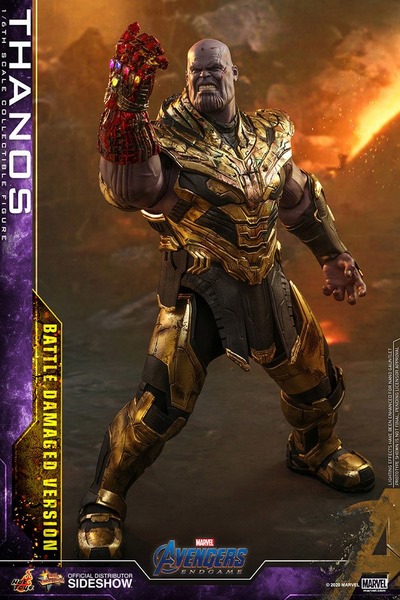 Figurka Thanos Battle Damaged Version - Avengers: Endgame Movie Masterpiece Action Figure 1/6