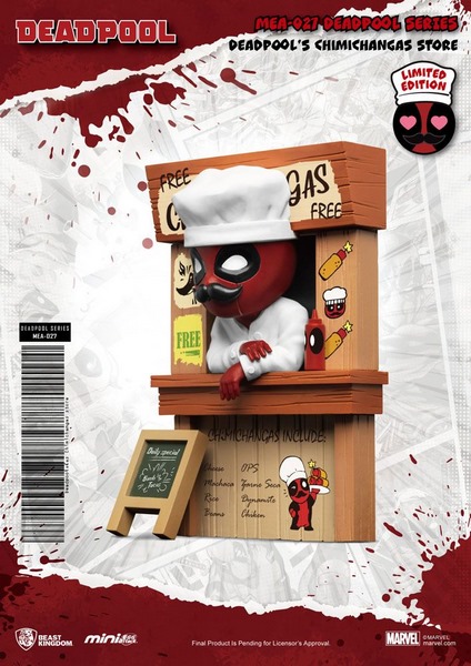 Figurka Deadpool's Chimichangas Store - Marvel Mini Egg Attack Figure