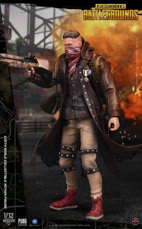 Figurka Trenchcoat Soldier - PlayerUnknown’s Battlegrounds 1/12 Scale Figure