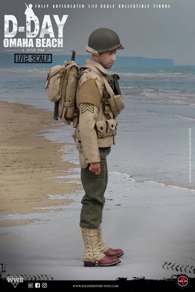 Figurka Sergeant - WWII U.S. 2nd Ranger Battalion 1/12 Scale Figure