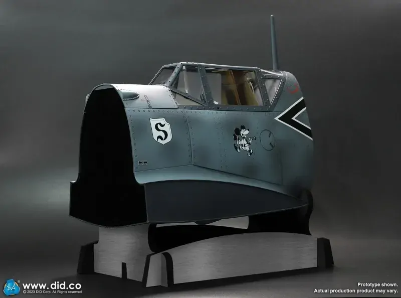 Diorama BF109 Cockpit (Grey) 1/6