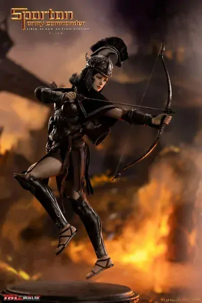 Figurka Spartan Army Commander Black 1/6 Action Figure