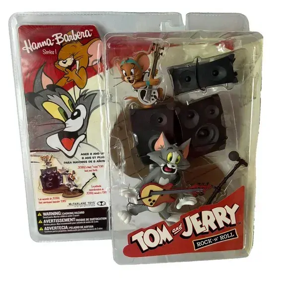 Figurka Tom & Jerry Rock 'n Roll - McFarlane Hanna-Barbera Figure Series 1