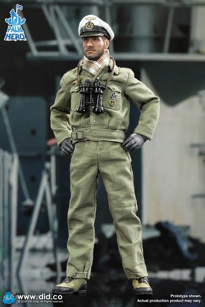 Figurka Lehmann - German U-Boat Commander 1/12 Palm Hero Series