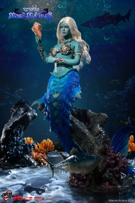 Figurka Sharleze (Blue Skin) - Twin Mermaids 1/6 Action Figure 