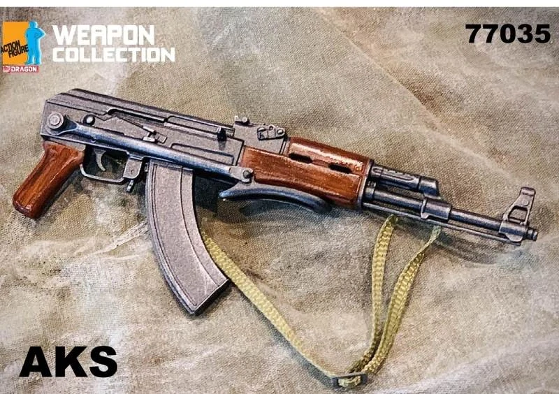 Zbraň pro 1/6 figurky AKS Assault Rifle (Black)
