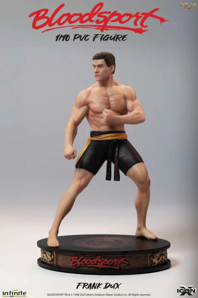 Soška Frank Dux - Bloodsport 1/10 PVC Figure Icon X