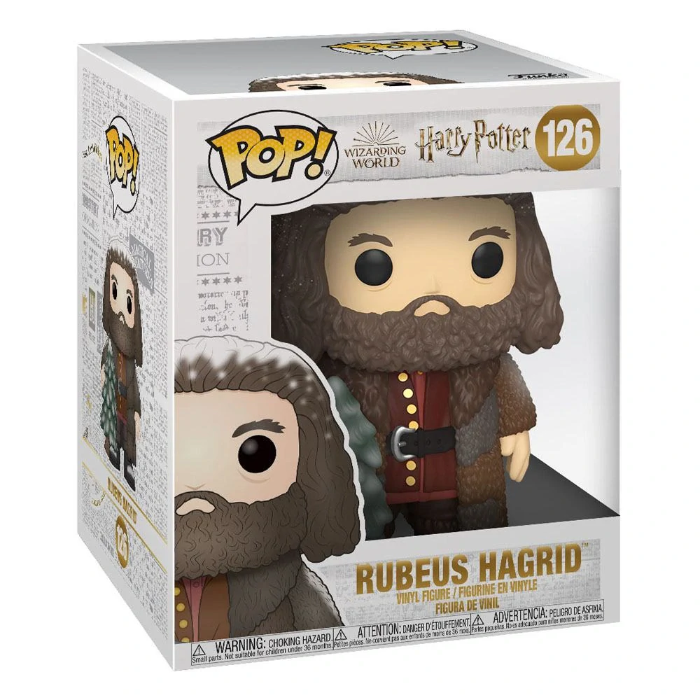 Figurka Harry Potter Super Sized POP! Vinyl Figure Holiday Rubeus Hagrid