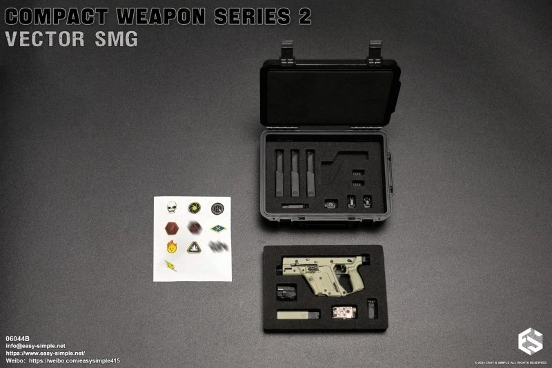 Zbraň pro 1/6 figurky Special Forces Weapon Set C Elite Units LVAW (Olive Drab)