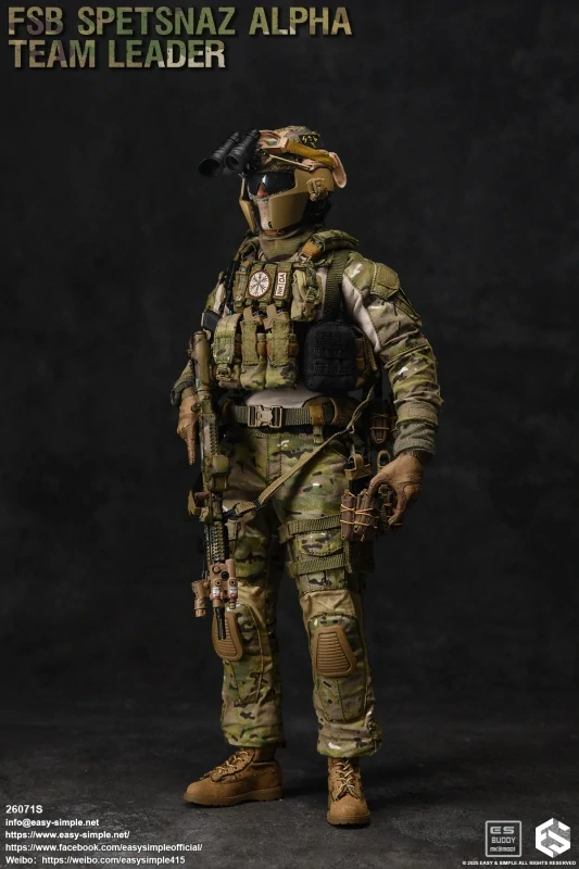 Figurka Team Leader - FSB Spetsnaz Alpha 1/6 Action Figure