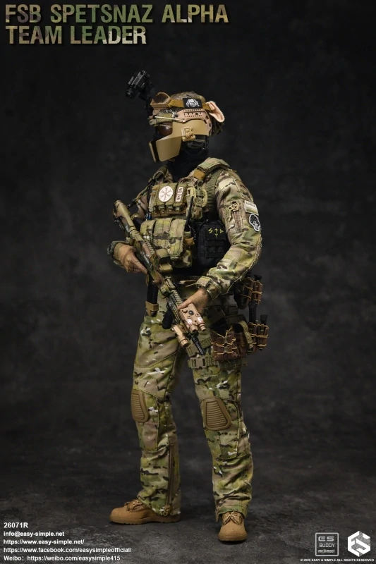 Figurka Team Leader - FSB Spetsnaz Alpha 1/6 Action Figure