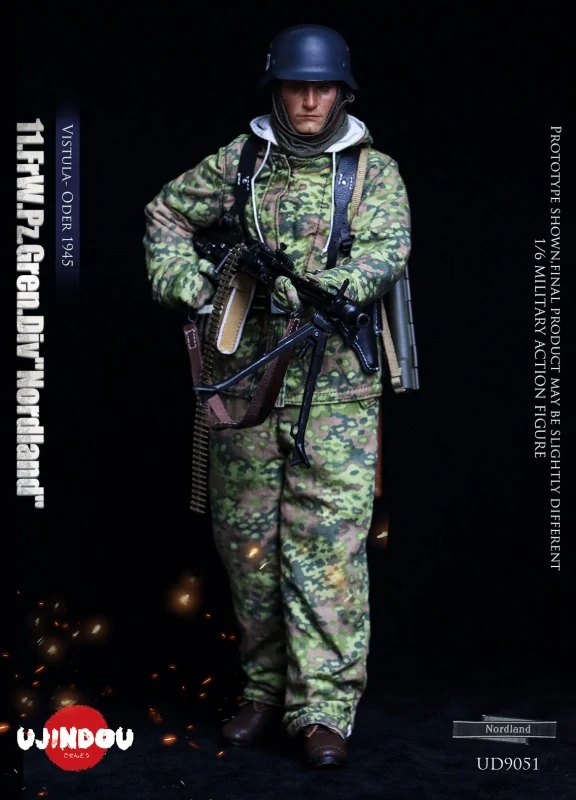 Figurka FrW.Pz.Gren.Div"Nordland" - Vistula-Oder 1945 1/6 Action Figure