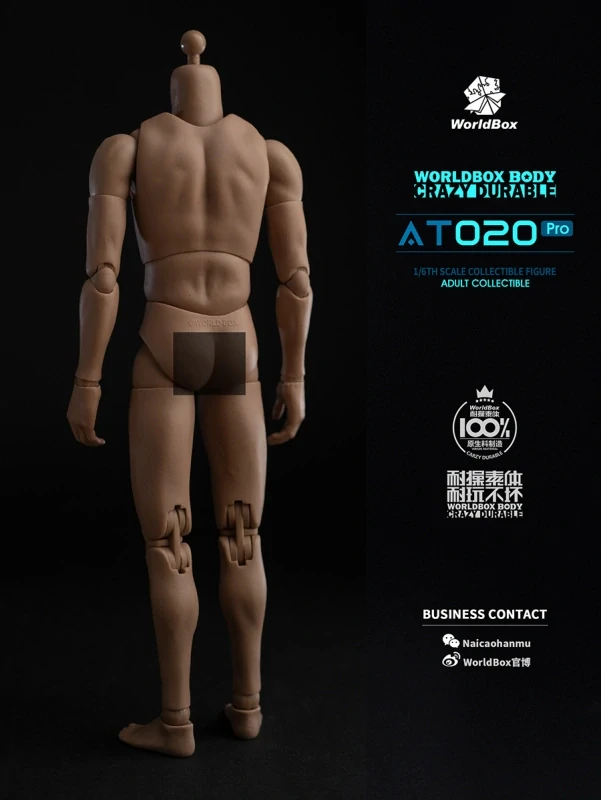 Tělo pro 1/6 figurky Durable Caucasian Male Body