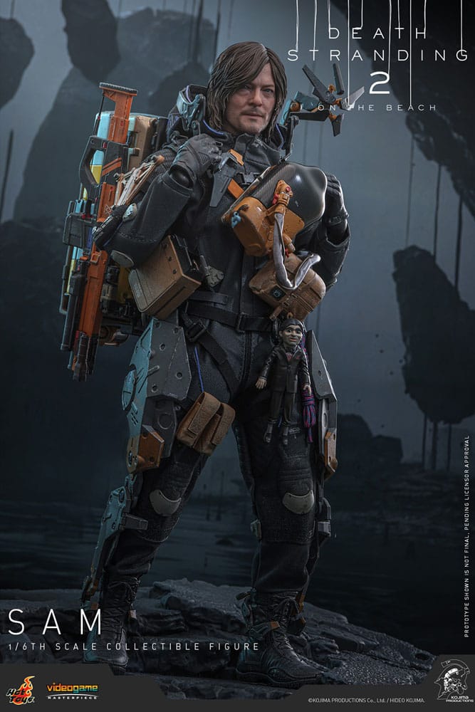 Figurka Sam - Death Stranding 2: On the Beach Videogame Masterpiece Action Figure 1/6