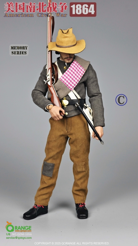 Sada příslušenství pro 1/6 figurku American Civil War 1864 Set