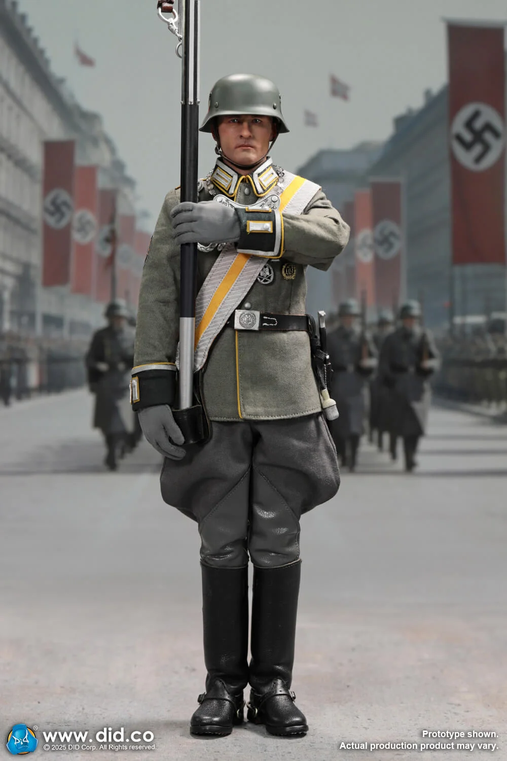 Figurka Anselm - WWII German Cavalry Standard-Bearer Action Figure 1/6