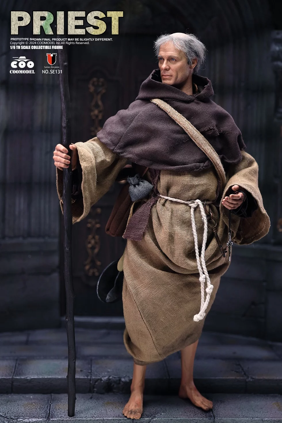 Figurka Medieval Priest - Series Of Empires 1/6 Action Figure